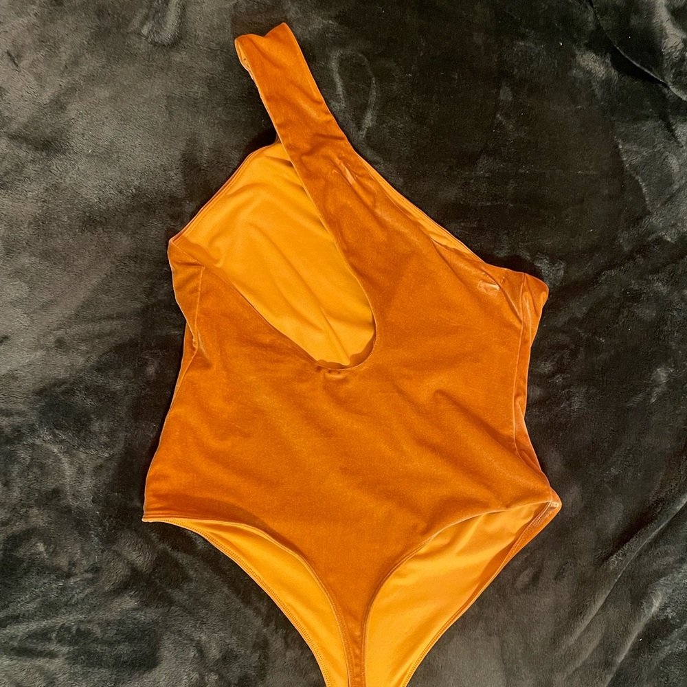 Velvet bodysuit